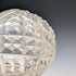 Pareja de jarrones pequeños de una sola flor, cristal tallado y plata de ley, antigüedades británicas de 1897