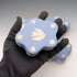 Vintage British Wedgwood Jasperware Star-Shaped Box Set of 4, Pale Blue