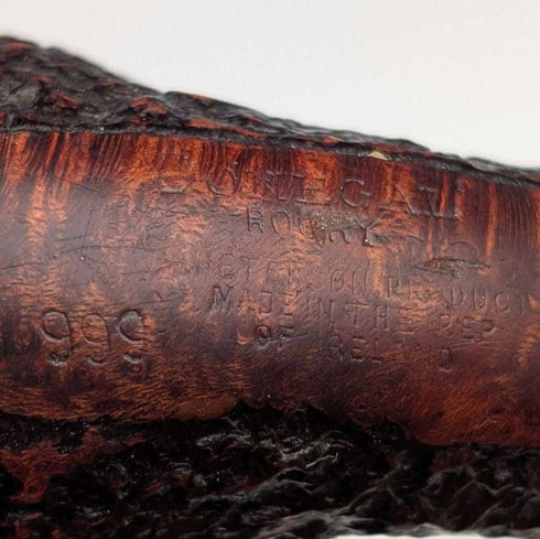 Vintage Irish Peterson Donegal Lockie sterling silver smoking pipe 999