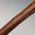 复古天然木登山杖,带皮质背带,124cm
