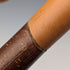 Bastón de pastor vintage con mango curvado grande y vara de avellano, 132 cm