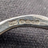 Colgante de plata esterlina con diseño de lazo, vintage británico, con cadena de plata esterlina.