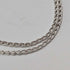 Colgante de plata esterlina con diseño de lazo, vintage británico, con cadena de plata esterlina.