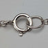 Colgante de plata esterlina con diseño de lazo, vintage británico, con cadena de plata esterlina.