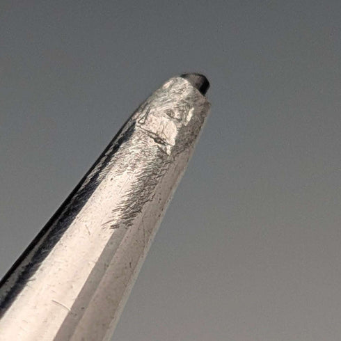 古董纯银推进式自动铅笔,制造商不详