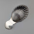 1982 British Vintage Sterling Silver Shell-Shaped Tea Caddy Spoon, 20g, William Adams Ltd.