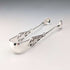 1894 British Antique Sterling Silver Sugar Tongs, 24g, GE Walton & Co. Ltd.