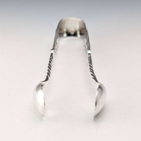 1894 British Antique Sterling Silver Sugar Tongs, 24g, GE Walton & Co. Ltd.