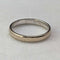 UK K9 White Gold Plain Ring (JP Size 14) B BROS