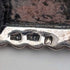 Vintage Sterling Silver Marcasite & Purple Stone Brooch