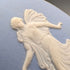 1970年 英國復古 Wedgwood 純銀和碧玉浮雕橢圓形胸針 附盒
