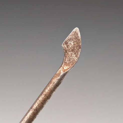 复古纯银装饰乌木柄梳妆工具三件套