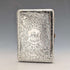 Estuche para tarjetas de plata de ley, estilo libro, fabricado en el Reino Unido en 1892, por Nathan & Hayes