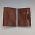 Estuche para tarjetas de plata de ley, estilo libro, fabricado en el Reino Unido en 1892, por Nathan & Hayes