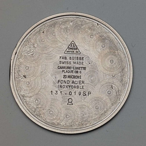 1970年頃 オメガ 紳士用 機械式腕時計 Ref131.019SP Cal.601 ブラックダイヤル 動作良好