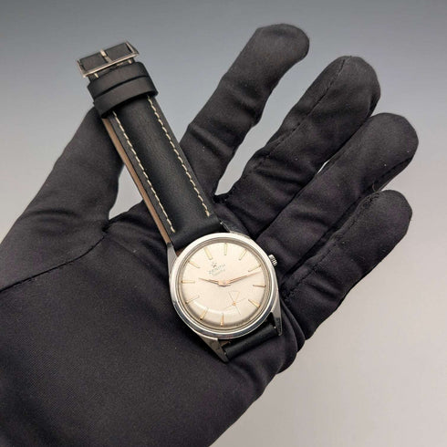 Circa 1964 Zenith Sport Men's Mechanical Watch Cal. 40-T Stainless Steel Case Good Working Condition