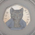United Kingdom Beatrix Potter 150th Anniversary "Tom Kitten" 50p Silver Proof Coin Royal Mint with Case and Certificate