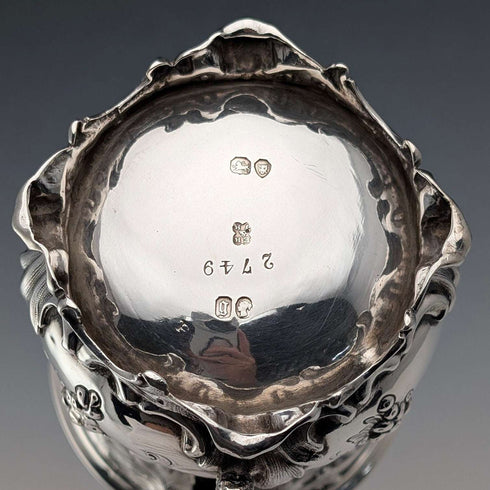 1862年 英国古董纯银马克杯 192g Edward & John Barnard