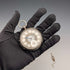1873 British Antique Ornate Dial Key-Wind Pocket Watch, 55mm Diameter, H Osburn, For Parts/Repair