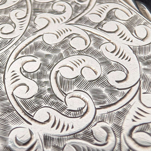 Vinagrera de plata de ley, antigüedad británica de 1891, 33 g, Hayes Brothers