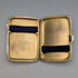 1919 English Antique Sterling Silver Cigarette Case 60g Constantine & Floyd