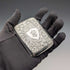 1919 English Antique Sterling Silver Cigarette Case 60g Constantine & Floyd