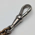 Vintage Brass Slim Albert Chain with Bolt Ring Clasps