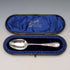 Cuchara de bautizo de plata esterlina antigua inglesa de 1905, 37 g, de Atkin Brothers, en estuche