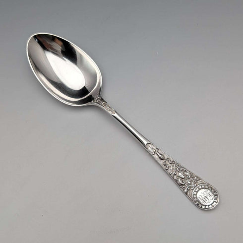 Cuchara de bautizo de plata esterlina antigua inglesa de 1905, 37 g, de Atkin Brothers, en estuche