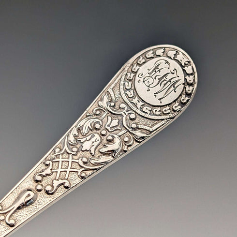 Cuchara de bautizo de plata esterlina antigua inglesa de 1905, 37 g, de Atkin Brothers, en estuche