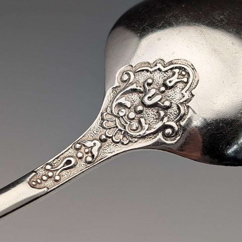 Cuchara de bautizo de plata esterlina antigua inglesa de 1905, 37 g, de Atkin Brothers, en estuche