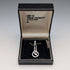 Colgante de plata de ley con rosa Mackintosh vintage británico, collar de plata de ley, con estuche