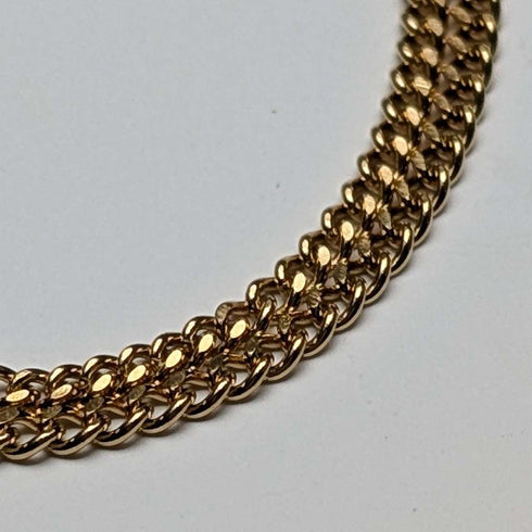 Colgante vintage de pantera en plata de ley dorada con piedra verde