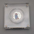 Moneda conmemorativa de plata de 50 peniques del 60.º aniversario de "Paddington Bear" del Reino Unido, con estuche y certificado de la Royal Mint