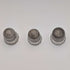Set de 3 dedales de plata de ley vintage británicos