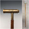 Vintage British gentleman's telescoping handle walking stick, 85cm, T.BRIGG & SONS