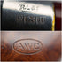 1912年 英國古董 AWC 煙斗 純銀裝飾 附盒裝