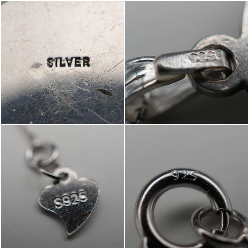 Vintage St. Christopher Sterling Silver Medal Pendant with Sterling Silver Necklace, Total 5.9g