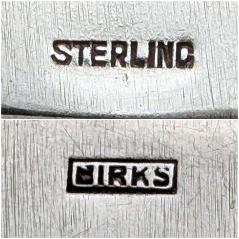 Caja para anillos / Joyero vintage de plata esterlina BIRKS
