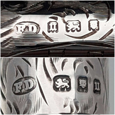 【订购商品】1935年 英国复古纯银装饰指挥棒(带盒)FD