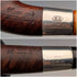 Early 20th Century British Antique Sterling Silver Estate Pipe Pair by Comoys, Case Included