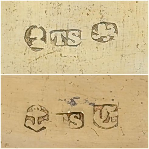 1830年 英国古董 威廉四世时期 纯银制醋瓶(Vinaigrette) 18g Thomas Shaw制作