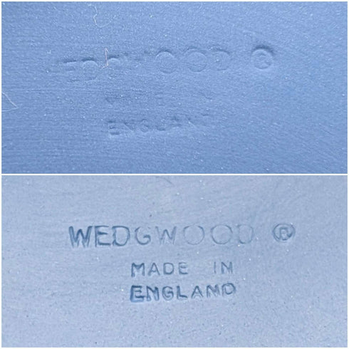 1977年 英国ウェッジウッド エリザベス女王ジュビリー 蓋付き小物入れペア ロイヤルブルー
1977 Wedgwood Jubileo de la Reina Isabel II, par de joyeros con tapa, azul real