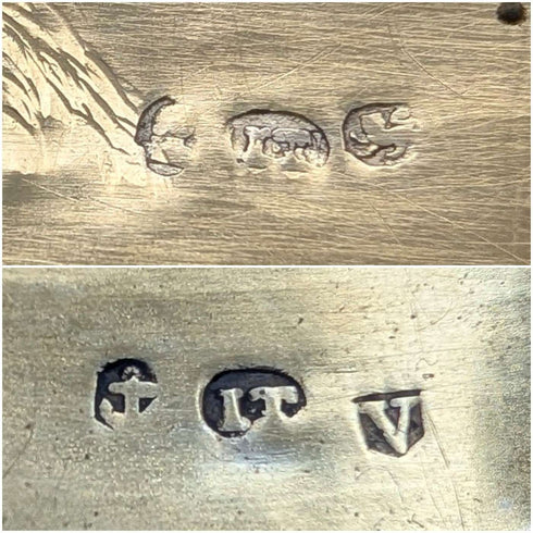 1819 英國古董攝政時期純銀油醋汁 20g JOHN THROPP