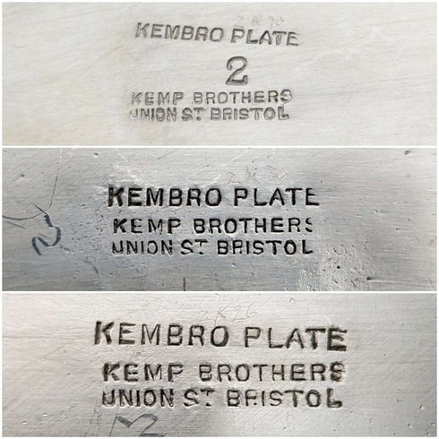 约1915年 英国古董镀银茶具套装 Kemp Brothers