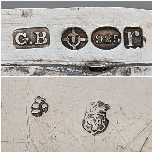 1912年 英国古董纯银精美装饰大号珠宝盒 444克 George Bedingham制 极美品