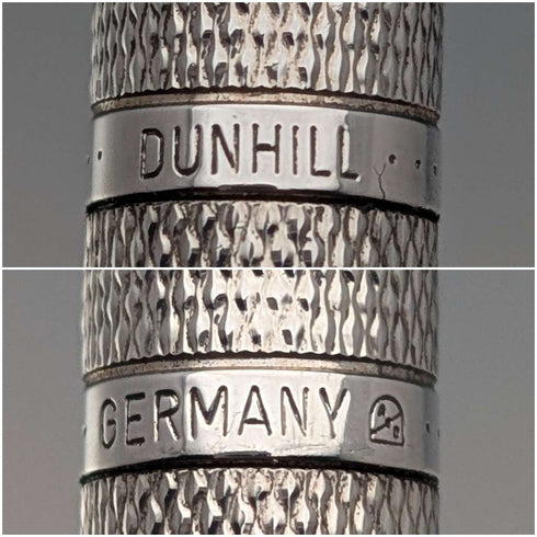 德国产复古登喜路(Dunhill)基础金属材质圆珠笔,附笔盒及擦拭布