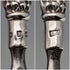 1897 British Antique Sterling Silver Handle Nail File L Bennett