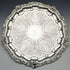 1898 Antigüedad británica, salva de plata esterlina (plata 925) sin patas, 30 cm de diámetro, 670 g, Henry Bourne
