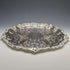 1898 Antigüedad británica, salva de plata esterlina (plata 925) sin patas, 30 cm de diámetro, 670 g, Henry Bourne